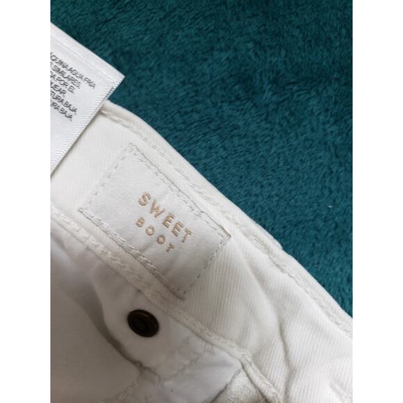 Lucky Brand Jeans Size 8 Womens Blue Stretch Pants Dark Mid Rise Sweet Bootcut - Picture 5 of 15